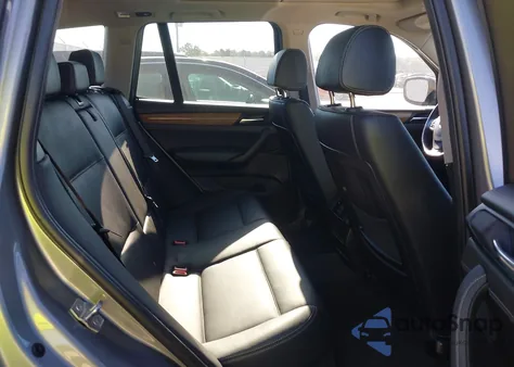 2013 BMW X3 xDrive28I from USA, damaged, VIN 5UXWX9C58D0D00877